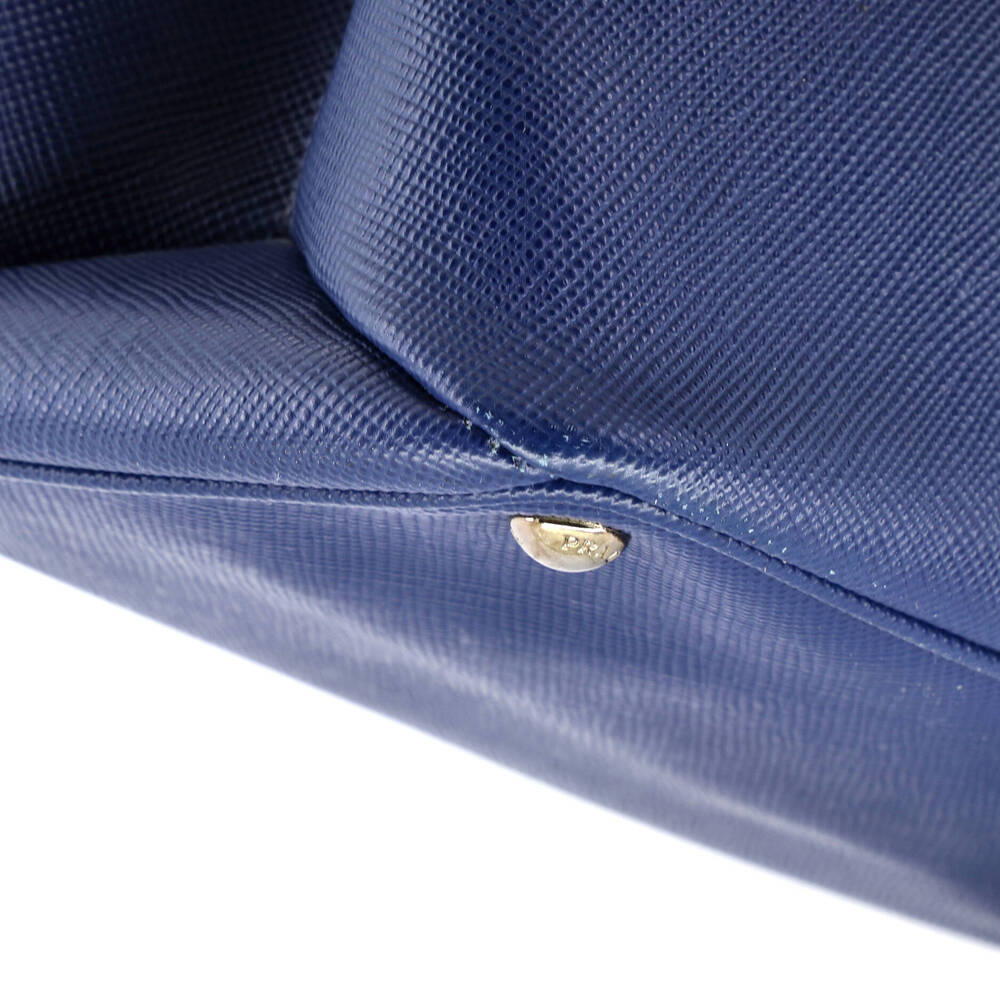 Prada Turnlock Cuir Twin Tote Saffiano #220702P12B - Picture 8 of 9
